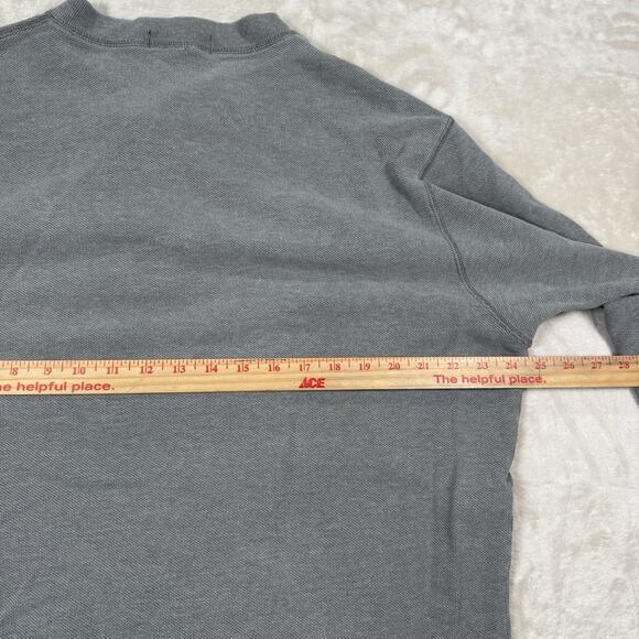 VTG Polo Ralph Lauren Sportsman Henley Long Sleeve Shirt Men's Size XL Gray 90s - Picture 5 of 6